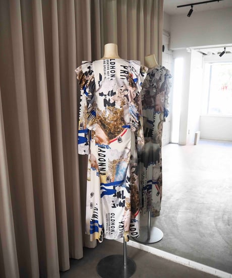 70℃ dress / white