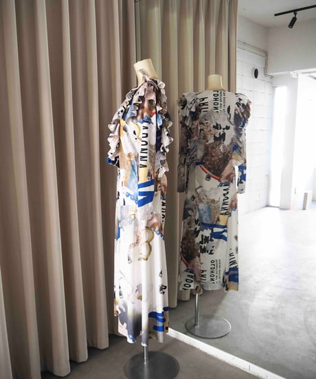 70℃ dress / white