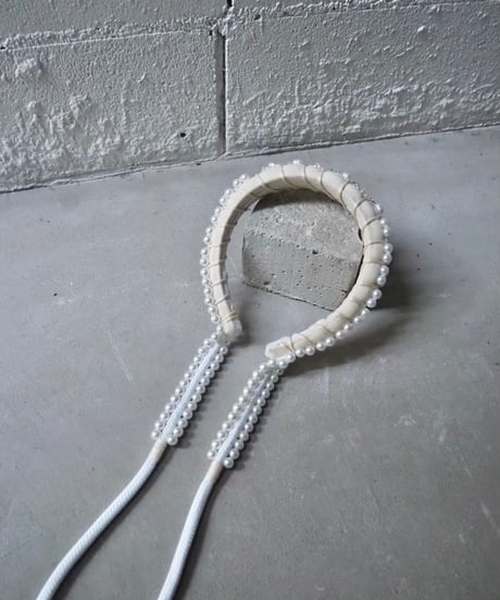 85℃ headband / white