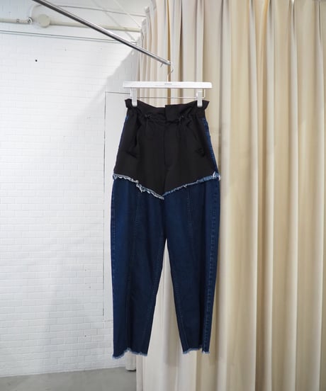 48℃ denim pants  / indigo blue