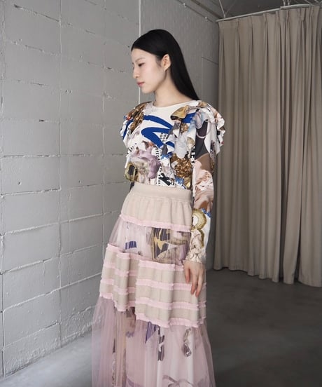 70℃ dress / white
