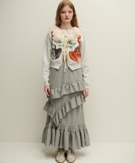 48℃ skirt / gray