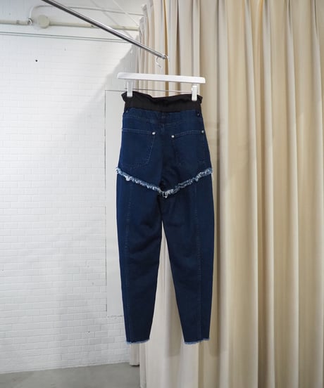 48℃ denim pants  / indigo blue