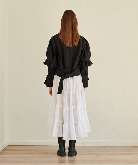 50℃ short coat  / beige
