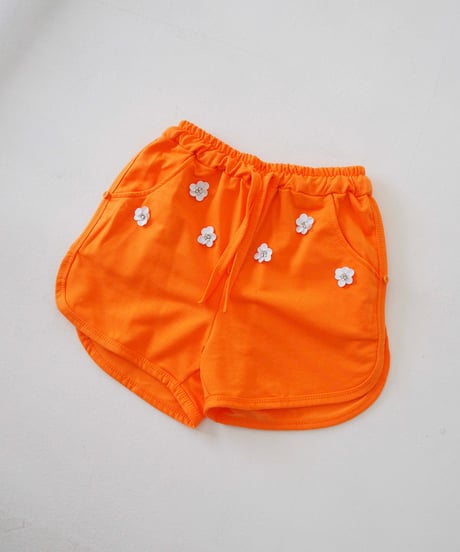 52℃ balloon skirt layered pants / orange