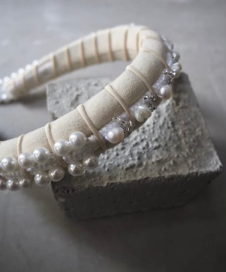 85℃ headband / white