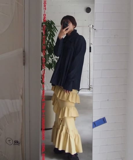 48℃ skirt / yellow