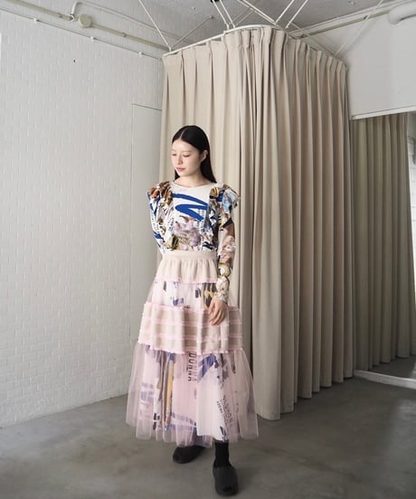 70℃ dress / white