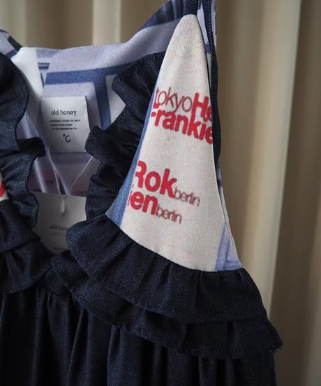 68℃ camisole dress / denim