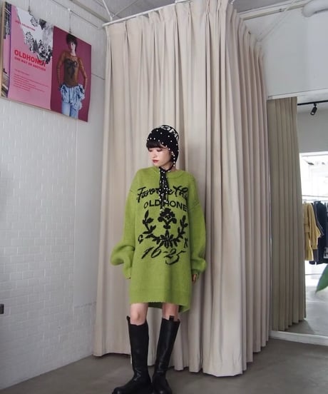 40℃ knit / green