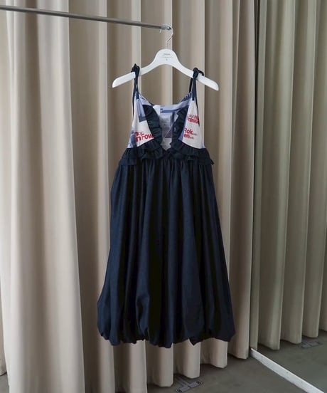 68℃ camisole dress / denim