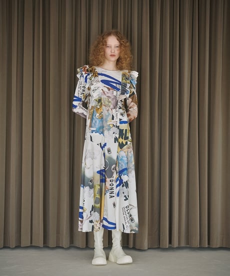 70℃ dress / white