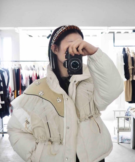 85℃ headband / brown
