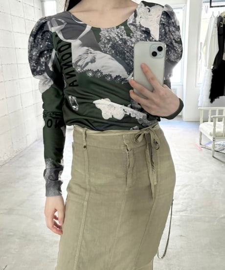 55℃ tops / khaki