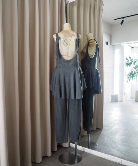 52℃ rompers / gray
