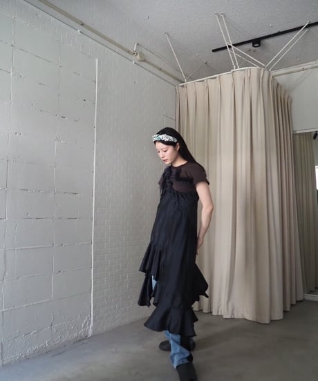 66℃ skirt / black