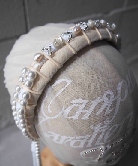 85℃ headband / white