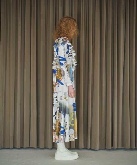 70℃ dress / white
