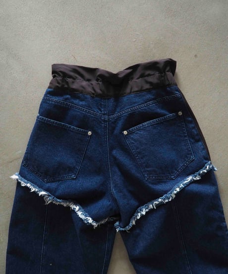 48℃ denim pants  / indigo blue