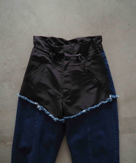 48℃ denim pants  / indigo blue