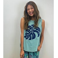 1134  TANK TOP MIX LEAF