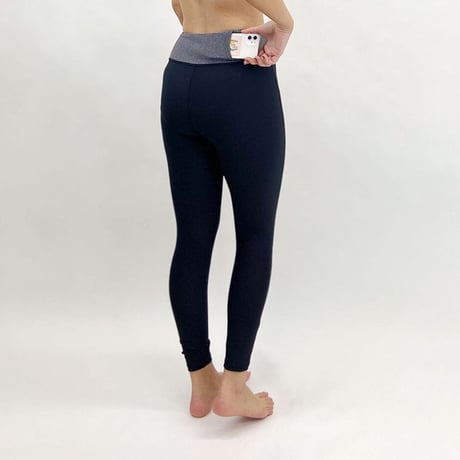 2215 SOLID HIGH WAIST TIGHTS (FULL丈)