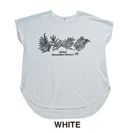 1136  ROUND TEE  LEAF MESH