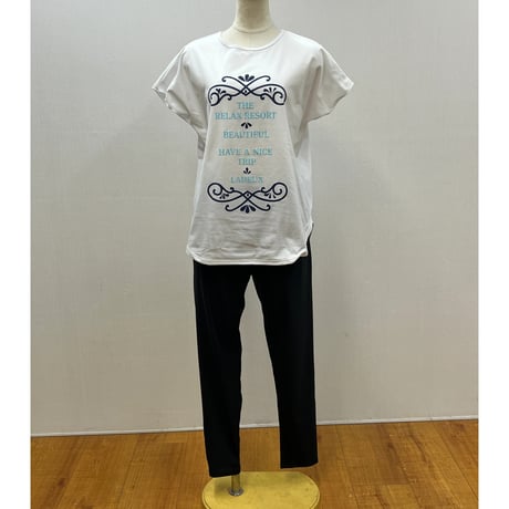 1141  ROUND TEE  RELAX RESORT