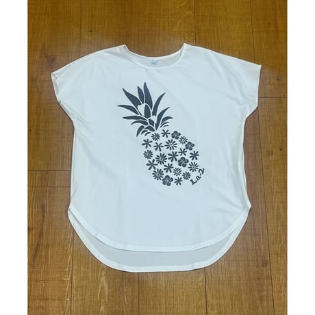 1145 ROUND TEE  PINEAPPLE