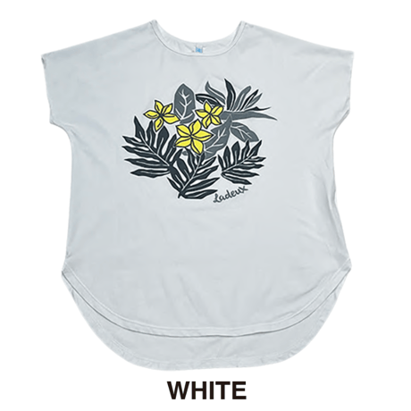 1130  ROUND TEE  PLUMERIA
