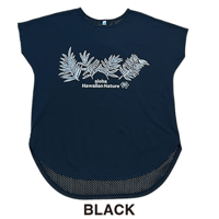 1136  ROUND TEE  LEAF MESH