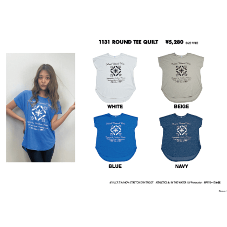 1131  ROUND TEE  QUILT