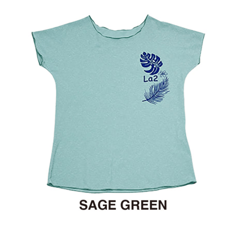 1133 STRETCH TEE  MIX LEAF
