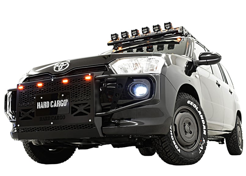 LEDバンパーガード プロボックス用（P160V/P165V）スモークアンバー