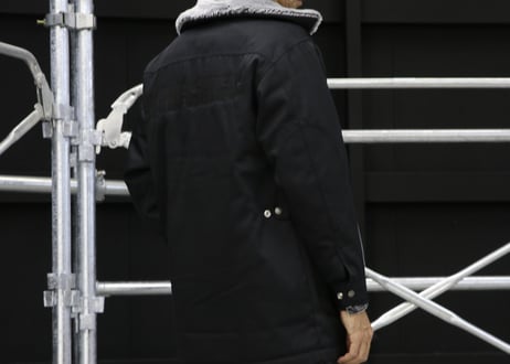 寅壱×HARDCARGO　別注モデル　ハーフコート