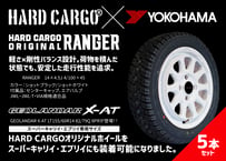 HARDCARGO×RANGER　タイヤホイール５本セット【X-AT 155/60R14】