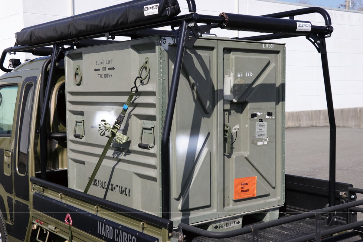 米軍払い下げ大型FRPコンテナ、販売中！【HZ010】