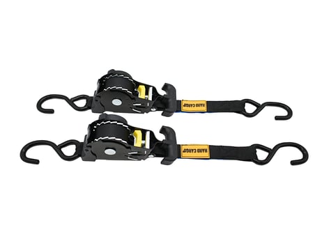 ラチェットタイダウン自動巻取式２本セット