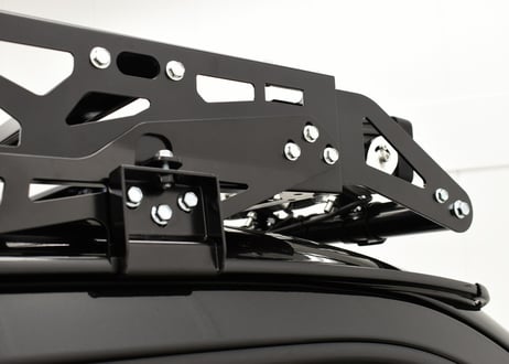 ハイエース標準ルーフ用キャリアフルセット（フロント、センター、リヤ３点）