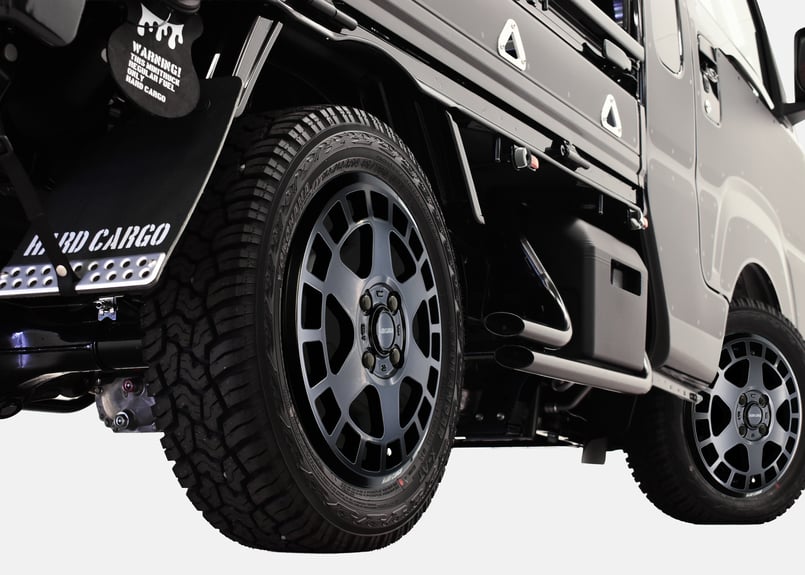 HARDCARGOオリジナルホイール HCW004 タイヤホイール5本セット【X-AT 