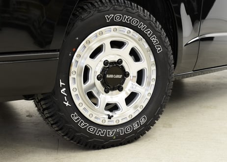 HARDCARGO×XTREME-J　タイヤホイール４本セット【ハイエース用】GEOLANDAR X-AT