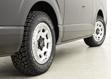 HARDCARGO×XTREME-J　タイヤホイール４本セット【ハイエース用】GEOLANDAR X-AT