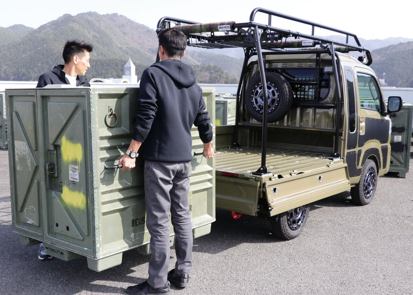 U.S MIRITARY CONTAINER 米軍払い下げ コンテナボックス※引き取り限定 |