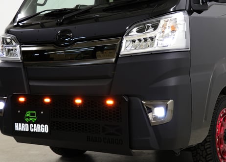 LEDスキッドグリル（ハイゼット、ハイゼットジャンボ専用）※MC前（～2021/12/20）スモークアンバー