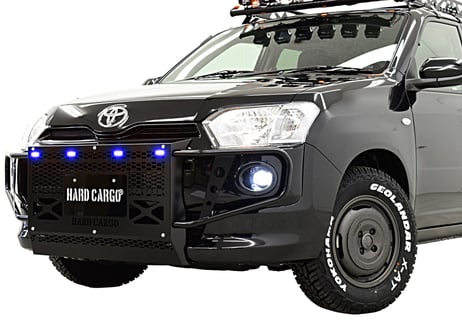 LEDバンパーガード　プロボックス用（P160V/P165V）ポリスブルー