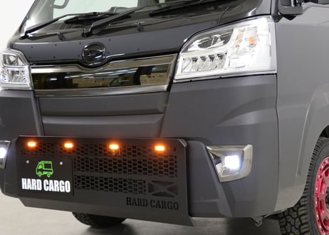 LEDスキッドグリル（ハイゼット、ハイゼットジャンボ専用）※MC前（～2021/12/20）アンバー
