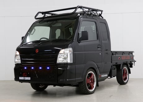 LEDスキッドグリル（キャリイ、スーパーキャリイ専用）ポリスブルー