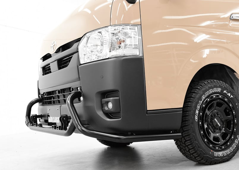 ハイエース 200系　フロント　バンパーガード　グリルガード　標準ボディ 専用 ハイエース グリルガード バンパーガード フロントガード 200系 標準