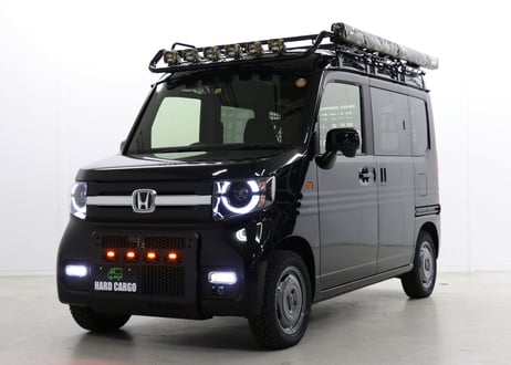 LEDスキッドグリル（N-VAN専用）スモークアンバー