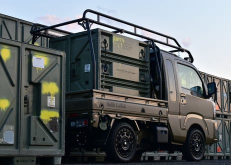 U.S MIRITARY CONTAINER　米軍払い下げ　コンテナボックス※引き取り限定